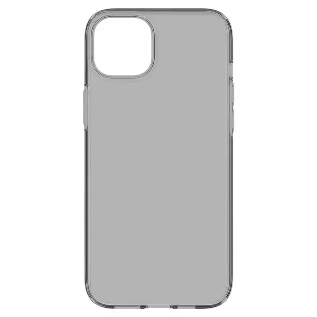 Spigen Crystal Flex iPhone 15 Plus Case - Gray-Transparent 12