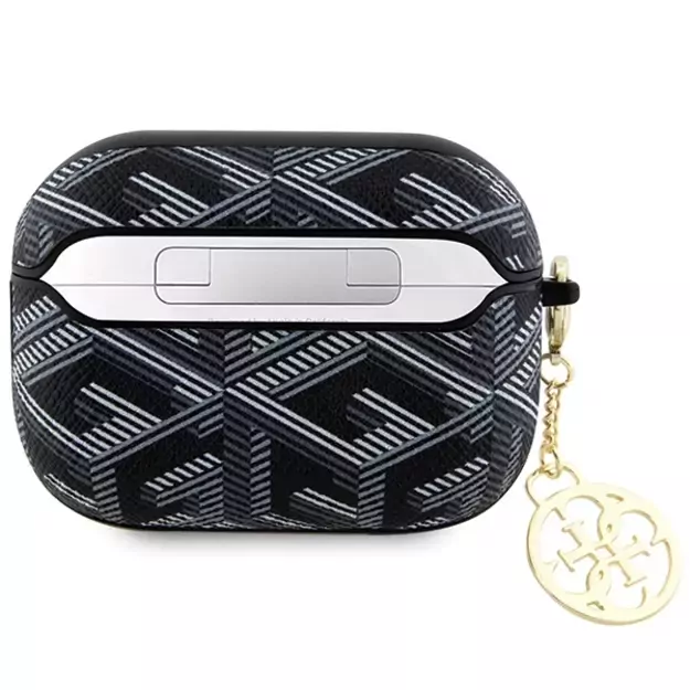 Guess GUAP2PGCE4CK case for AirPods Pro 2 cover - black GCube Charm 1