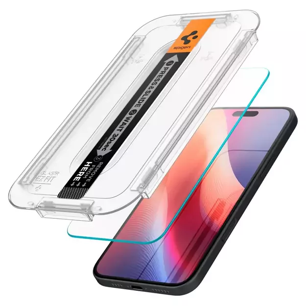 Spigen Glas.tR EZ Fit Tempered Glass for iPhone 15 / 16 1