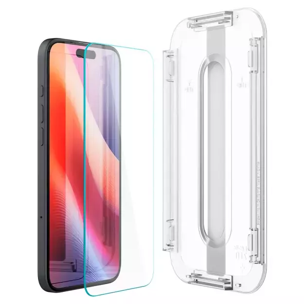 Spigen Glas.tR EZ Fit Tempered Glass for iPhone 15 / 16 2