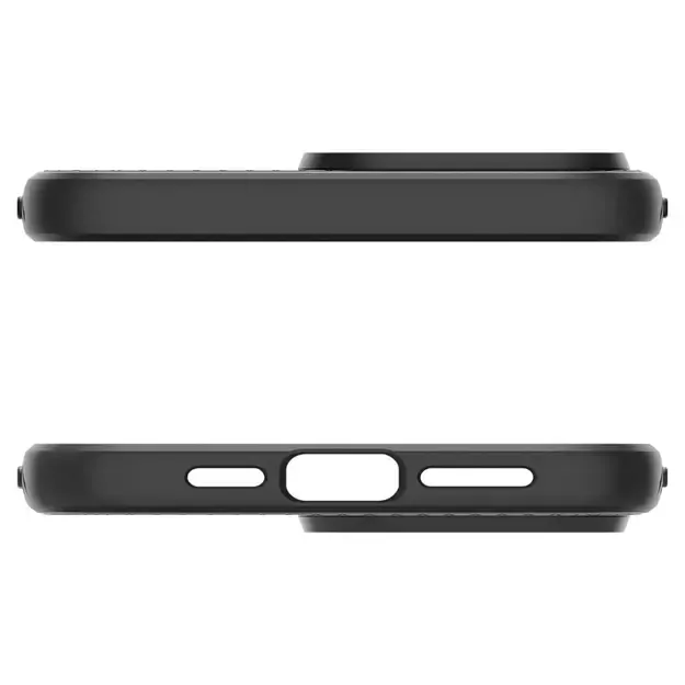 Spigen Liquid Air iPhone 15 Pro Case - Matte Black 5