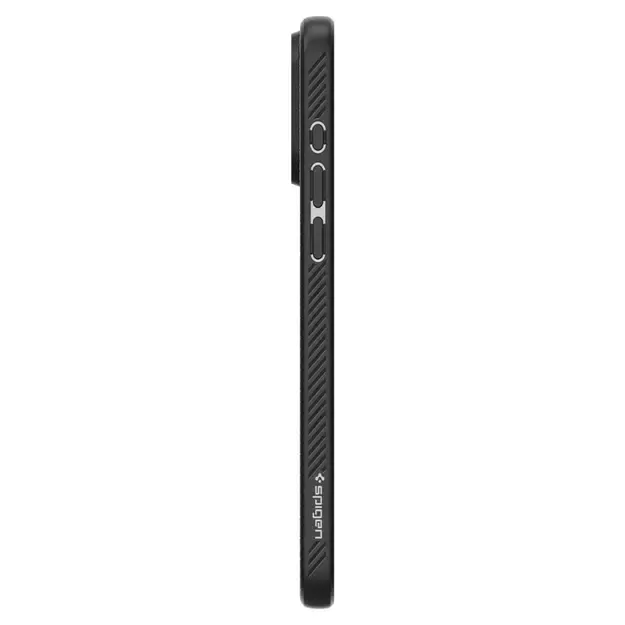 Spigen Liquid Air iPhone 15 Pro Case - Matte Black 4