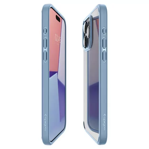Spigen Ultra Hybrid iPhone 15 Pro Max Case - Light Blue 26