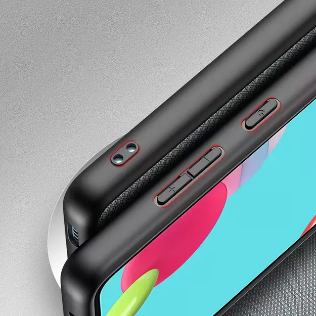 Dux Ducis Fino case covered with nylon material for Samsung Galaxy A72 4G gray 6