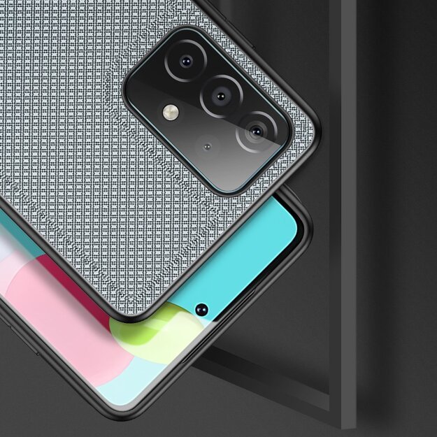 Dux Ducis Fino case covered with nylon material for Samsung Galaxy A72 4G gray 14
