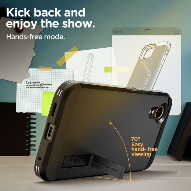 Spigen Tough Armor Case for Samsung Galaxy Xcover 7 Pro - Black 8