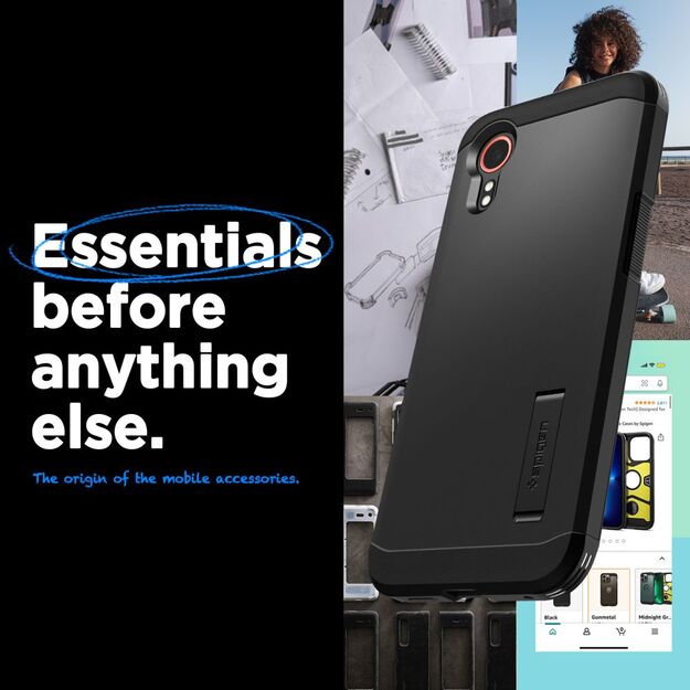 Spigen Tough Armor Case for Samsung Galaxy Xcover 7 Pro - Black 5
