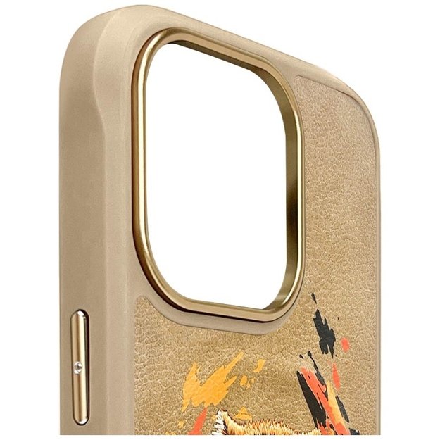 Nimmy Tiger MagSafe case for iPhone 16 Pro - brown 5
