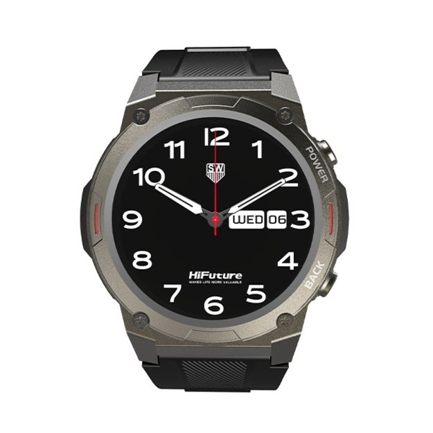 HiFuture FutureGo Mix2 Smartwatch - Black 1