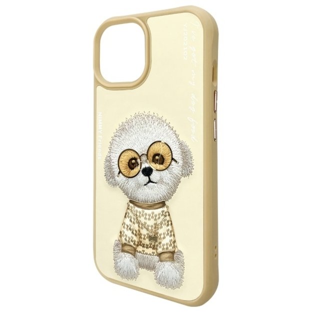Nimmy Glasses Cool iPhone 15 Case - Beige 4