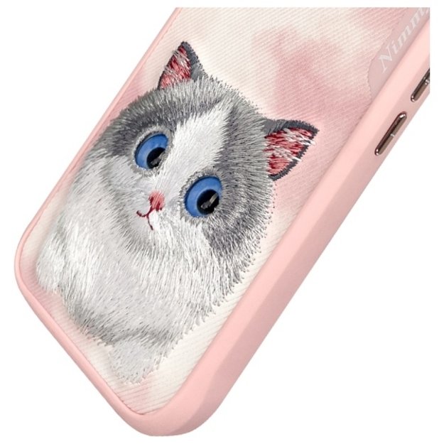 Nimmy Big Eyed Pet 2.0 Cat Case for iPhone 16 - Pink 6