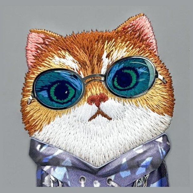 Nimmy Glasses Cool Cat iPhone 16 Case - Gray 8
