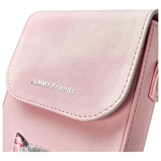 Nimmy Big Eyed Pet 2.0 Cat Phone Bag - Pink 3