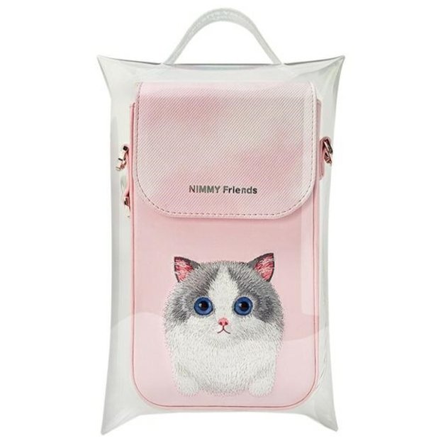 Nimmy Big Eyed Pet 2.0 Cat Phone Bag - Pink 8