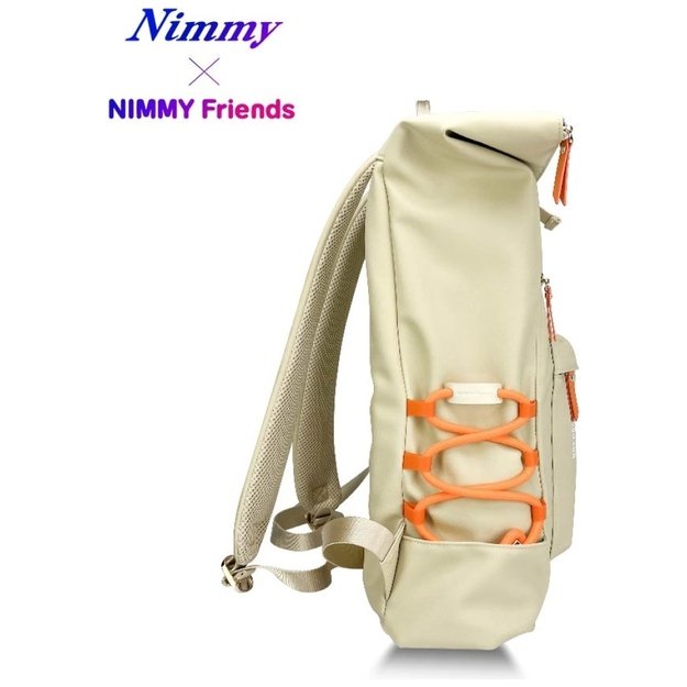 Nimmy Cool&amp Cute 2.0 Cat Laptop Backpack - Beige 4