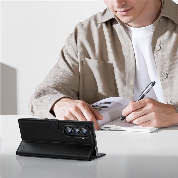 Tech-Protect Wallet Case for Samsung Galaxy Z Fold 7 - Black 2