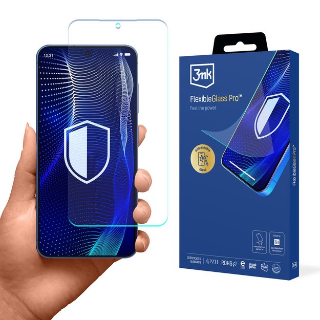 3mk FlexibleGlass Pro hybrid glass for Samsung Galaxy S25 FE