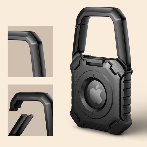 Tech-Protect Kevlar Case for Apple AirTag 1/2 - Black 3