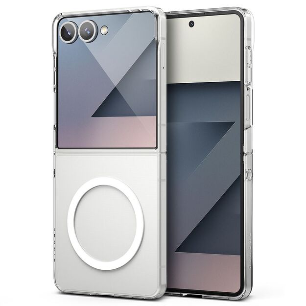 Ringke Slim Magnetic MagSafe Case for Samsung Galaxy Z Flip 7 - Transparent 3