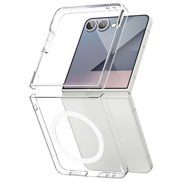 Ringke Slim Magnetic MagSafe Case for Samsung Galaxy Z Flip 7 - Transparent 1
