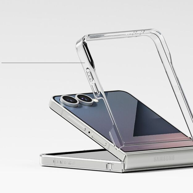 Ringke Slim Magnetic MagSafe Case for Samsung Galaxy Z Flip 7 - Transparent 5
