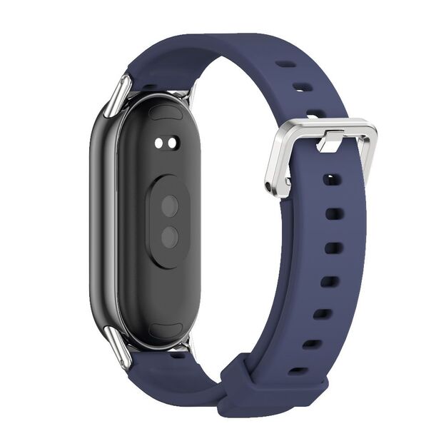 Tech-Protect IconBand Classic Strap for Xiaomi Smart Band 8 / 9 / 10 / NFC - Navy Blue 1