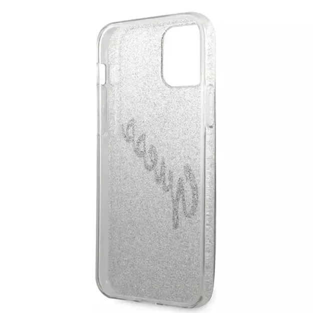 Guess GUHCP12LPCUGLSGO iPhone 12 Pro Max 6.7&quot  gold/gold hardcase Glitter Gradient Script 13