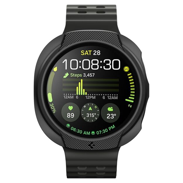 Spigen Liquid Air Case for Samsung Galaxy Watch 8 44mm - Matte Black 1