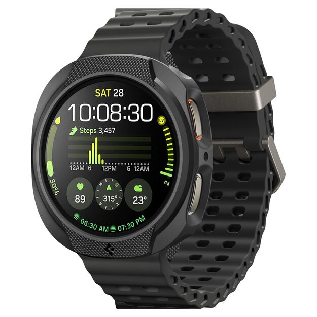Spigen Liquid Air Case for Samsung Galaxy Watch 8 44mm - Matte Black 14
