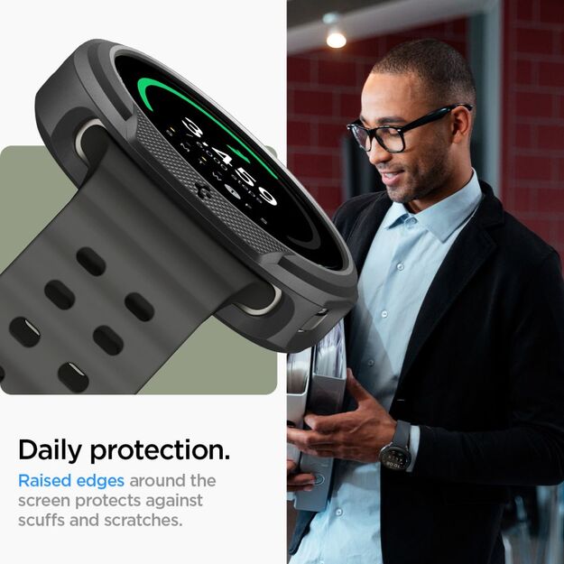 Spigen Liquid Air Case for Samsung Galaxy Watch 8 44mm - Matte Black 8
