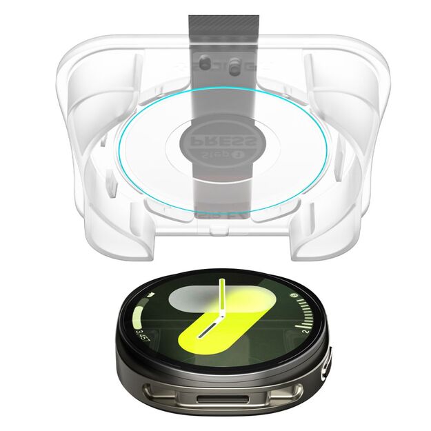 Spigen Glas.TR ”Ez-Fit” Tempered Glass for Samsung Galaxy Watch 8 44mm - Transparent 4