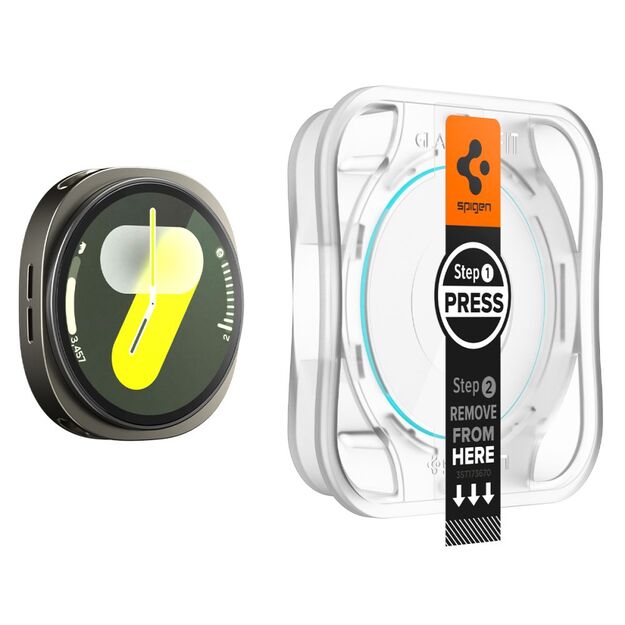 Spigen Glas.TR ”Ez-Fit” Tempered Glass for Samsung Galaxy Watch 8 44mm - Transparent 3