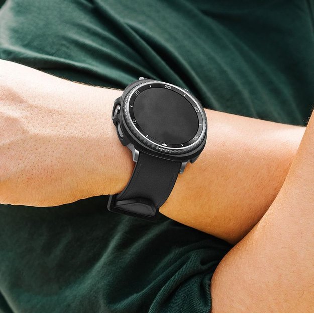 Ringke Slim 2-pack Case for Samsung Galaxy Watch 8 Classic 46mm - Transparent-Matte Black 2