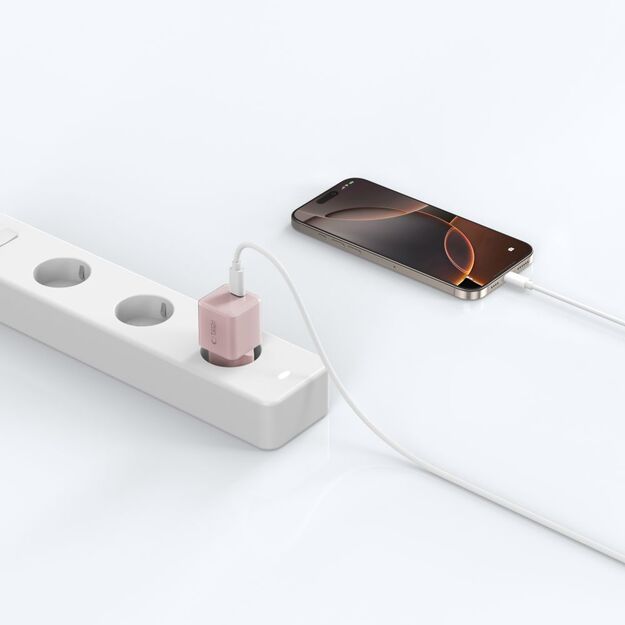 Tech-Protect NCM25 USB-C PD 25W Wall Charger - Pink 6