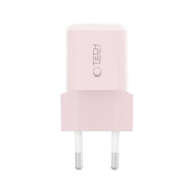 Tech-Protect NCM25 USB-C PD 25W Wall Charger - Pink 2