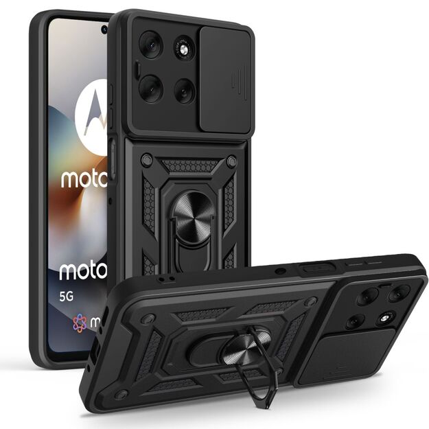 Tech-Protect CamShield Pro Case for Motorola Moto G56 5G - Black