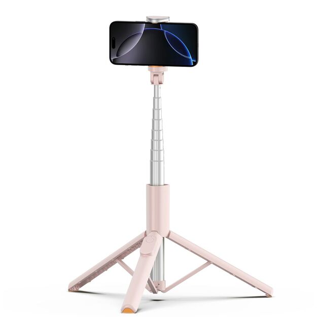 Selfie Stick Tech-Protect L09S with Tripod - Pink 4