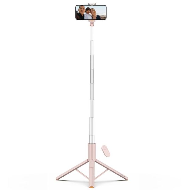 Selfie Stick Tech-Protect L09S with Tripod - Pink 1