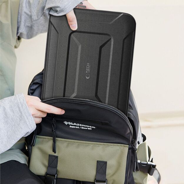 Tech-Protect Ranger-X Tactical Laptop Case for 15-16&quot  - Black 9