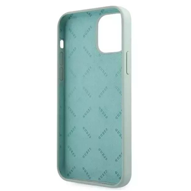 Guess GUHCP12SLSVSBF iPhone 12 mini 5.4&quot  blue fuchsia/blue fuschia hardcase Silicone Vintage 13