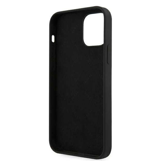 Guess GUHCP12LLSVSBW iPhone 12 Pro Max 6.7&quot  black/white hardcase Silicone Vintage 13