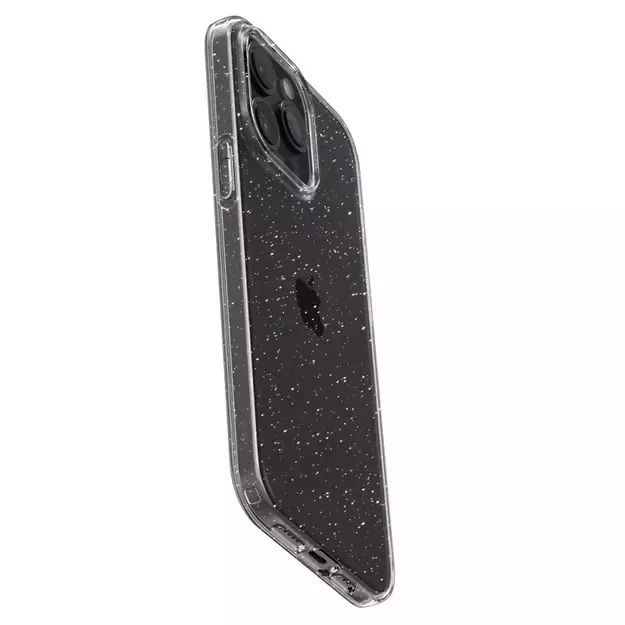 Spigen Liquid Crystal iPhone 15 Pro Max Case - Clear Glitter 13