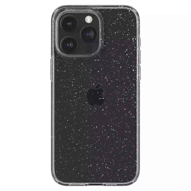 Spigen Liquid Crystal iPhone 15 Pro Max Case - Clear Glitter 1