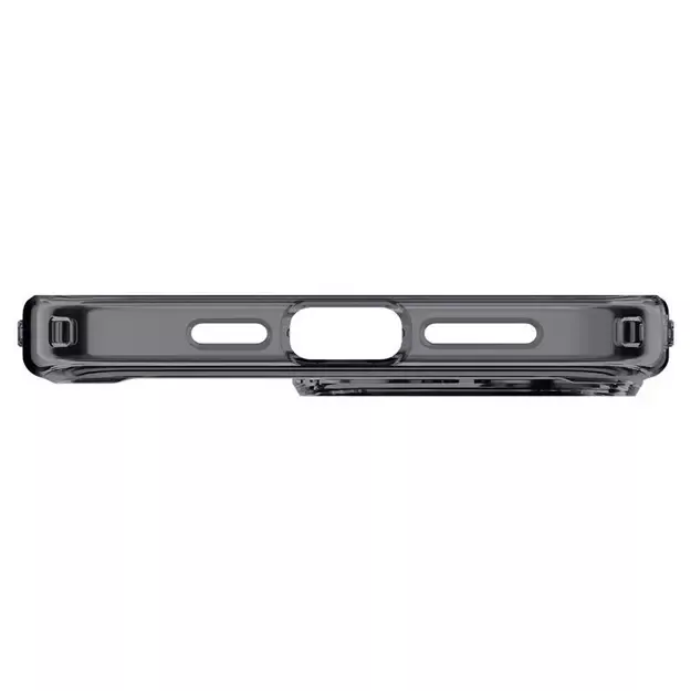 Spigen Ultra Hybrid Mag Case with MagSafe for iPhone 15 Pro - Dark Gray (Zero One Pattern) 19