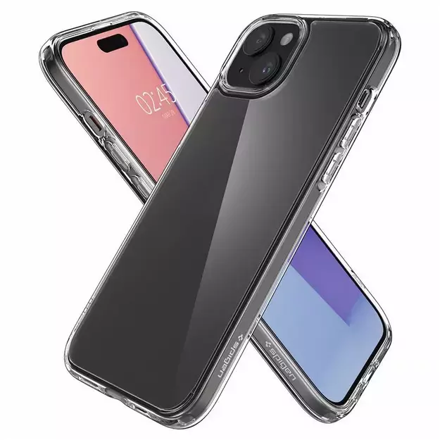 Spigen Ultra Hybrid Case for iPhone 15 Plus - Clear Matte 21