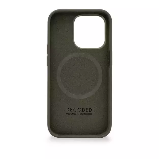 Decoded Silicone Case with MagSafe for iPhone 14 Pro Max - green 9