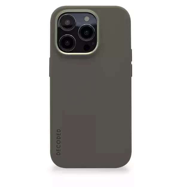Decoded Silicone Case with MagSafe for iPhone 14 Pro Max - green