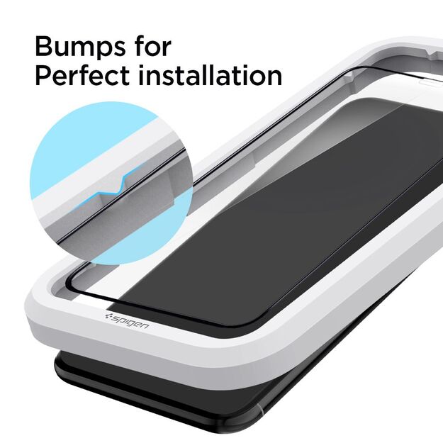Spigen ALM Glass FC Tempered Glass for iPhone 11 / XR - Black 20
