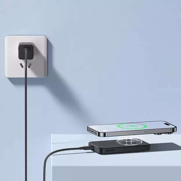 Baseus mini power bank 5000mAh 20W + USB-C cable (20V/3A) - black 12