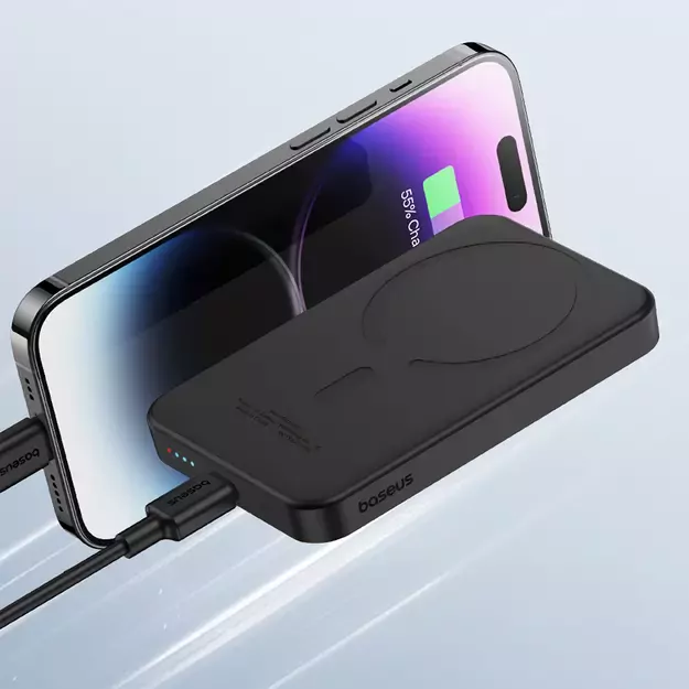Baseus mini power bank 5000mAh 20W + USB-C cable (20V/3A) - black 10